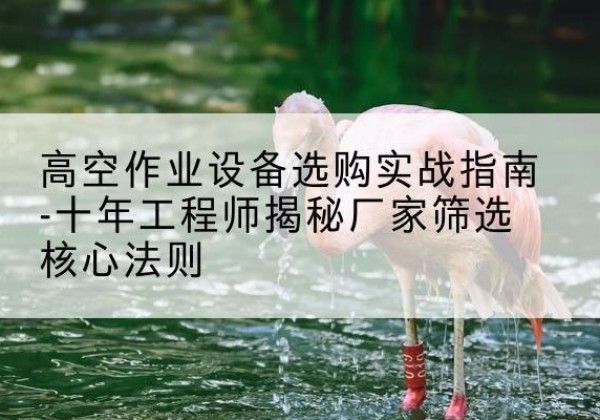 铜山剪叉式升降机厂家-高空作业设备选购实战指南-十年工程师揭秘厂家筛选核心法则